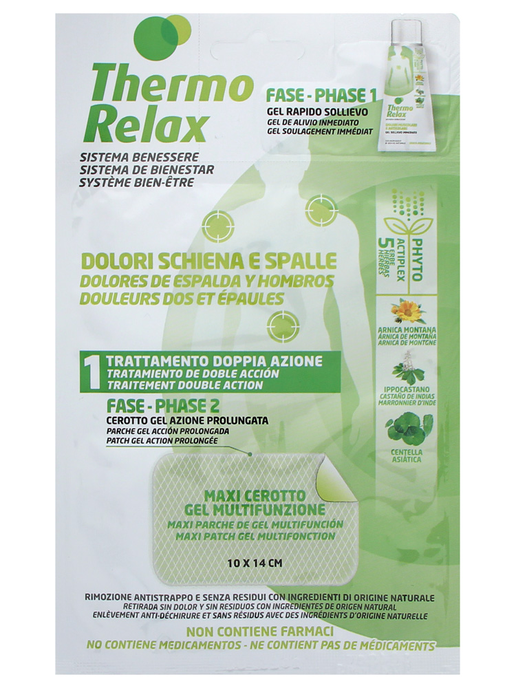 Biogenya Gel+Patch Douleurs Dos/Épaules Unidose